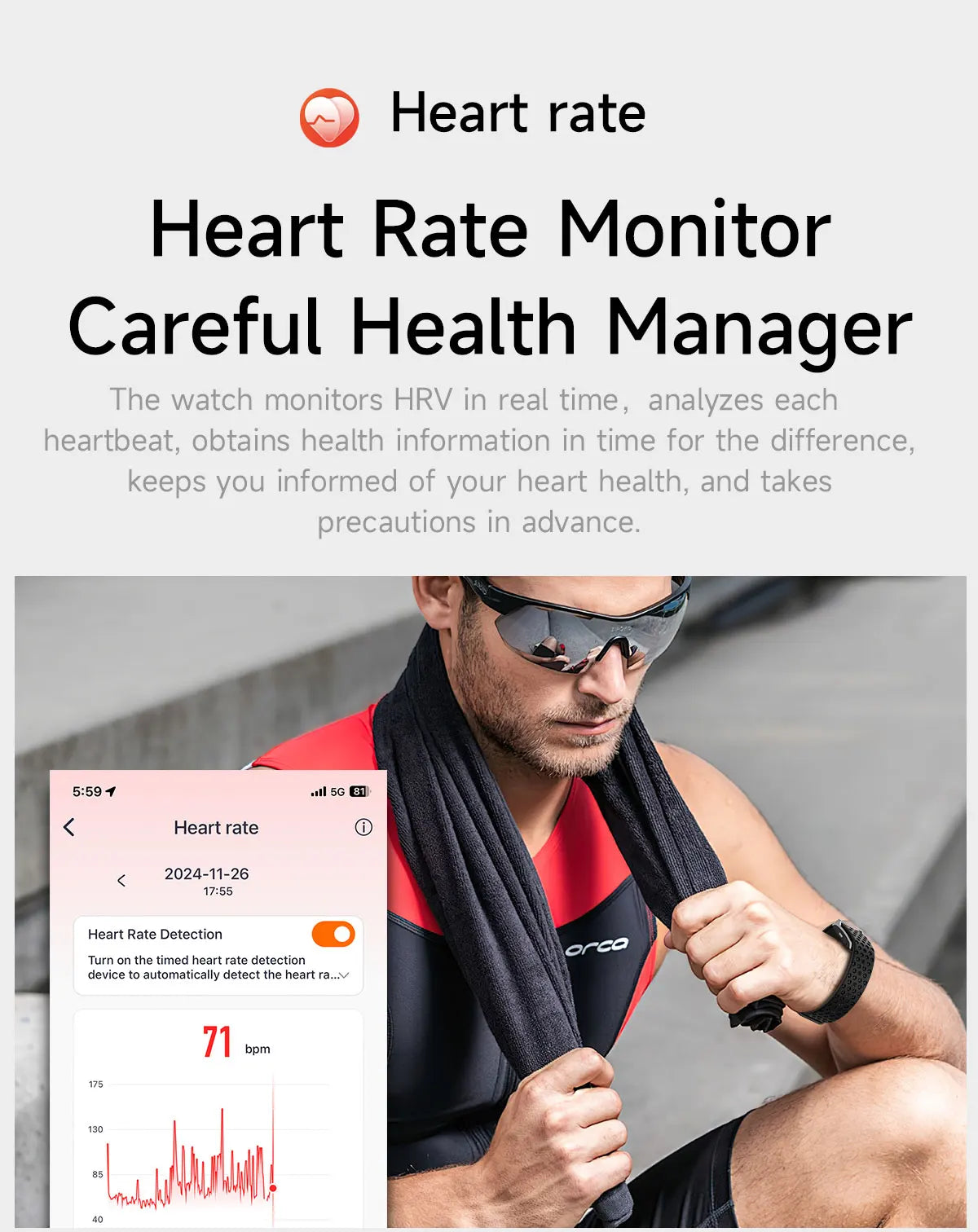 LIGE Fitness Smartwatch for Men & Women