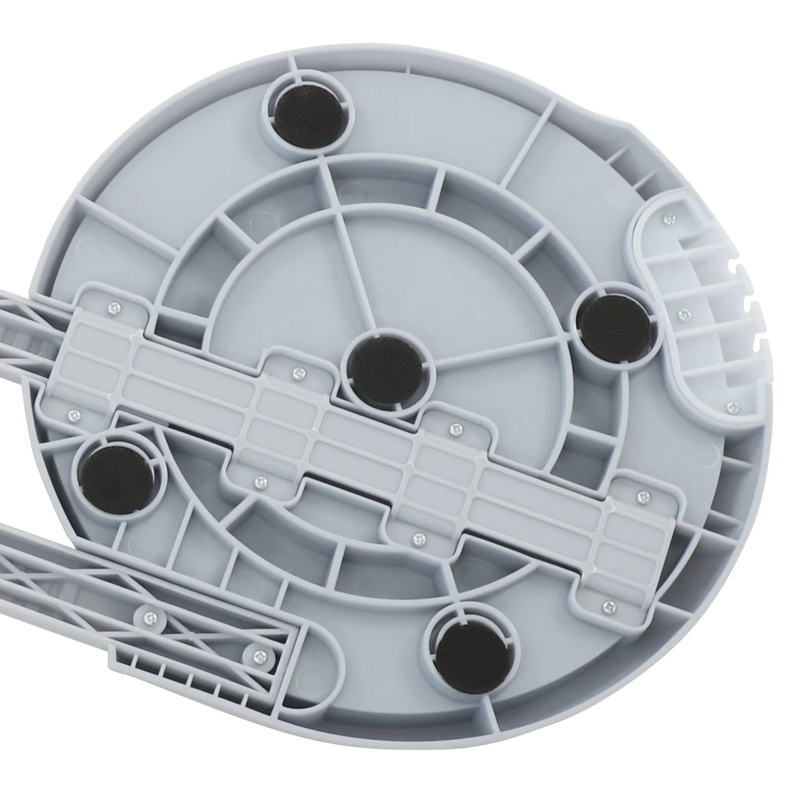 Waist Twisting Fitness Board with Elastic Tension Ropes