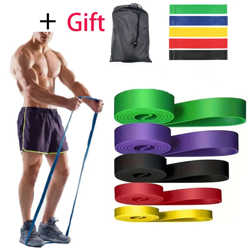 Resistance Bands – Elastic Exercise Bands for Home Workout & Strength Training