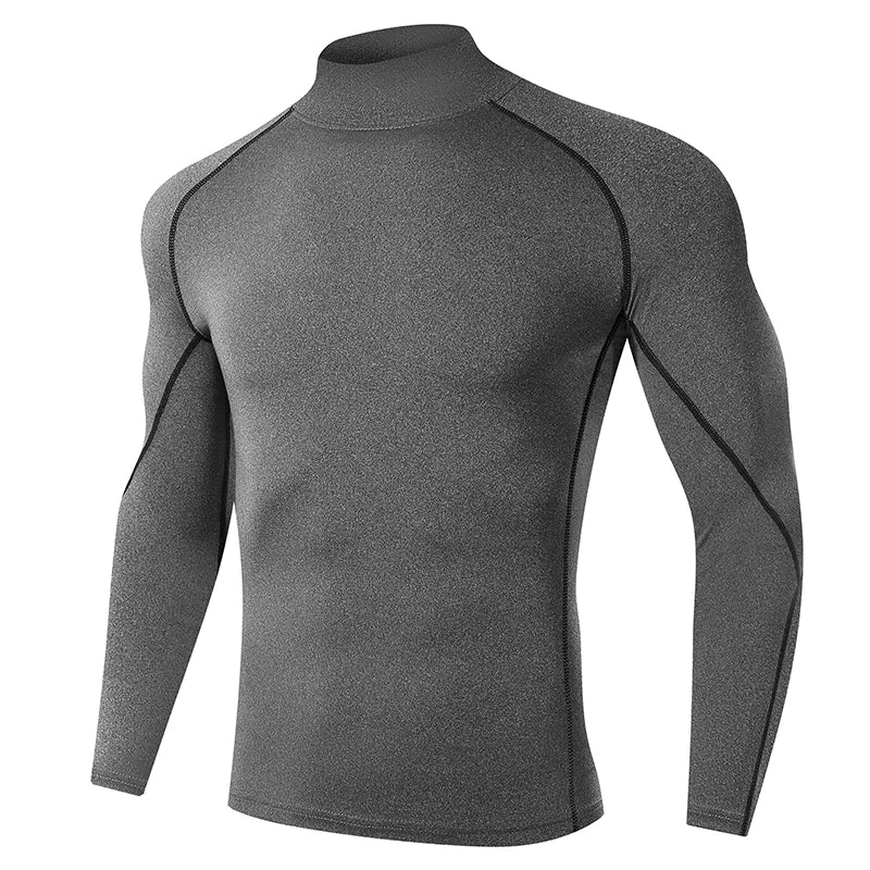 Men’s Quick-Dry Long Sleeve Compression Shirt