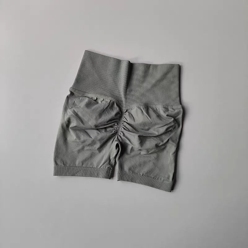 Women’s Summer High-Waist Push-Up Yoga Shorts