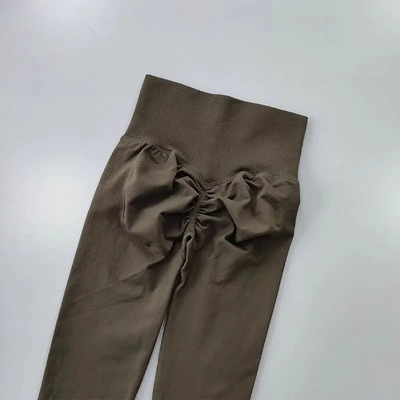 Women’s High Waist Seamless Push-Up Yoga Leggings