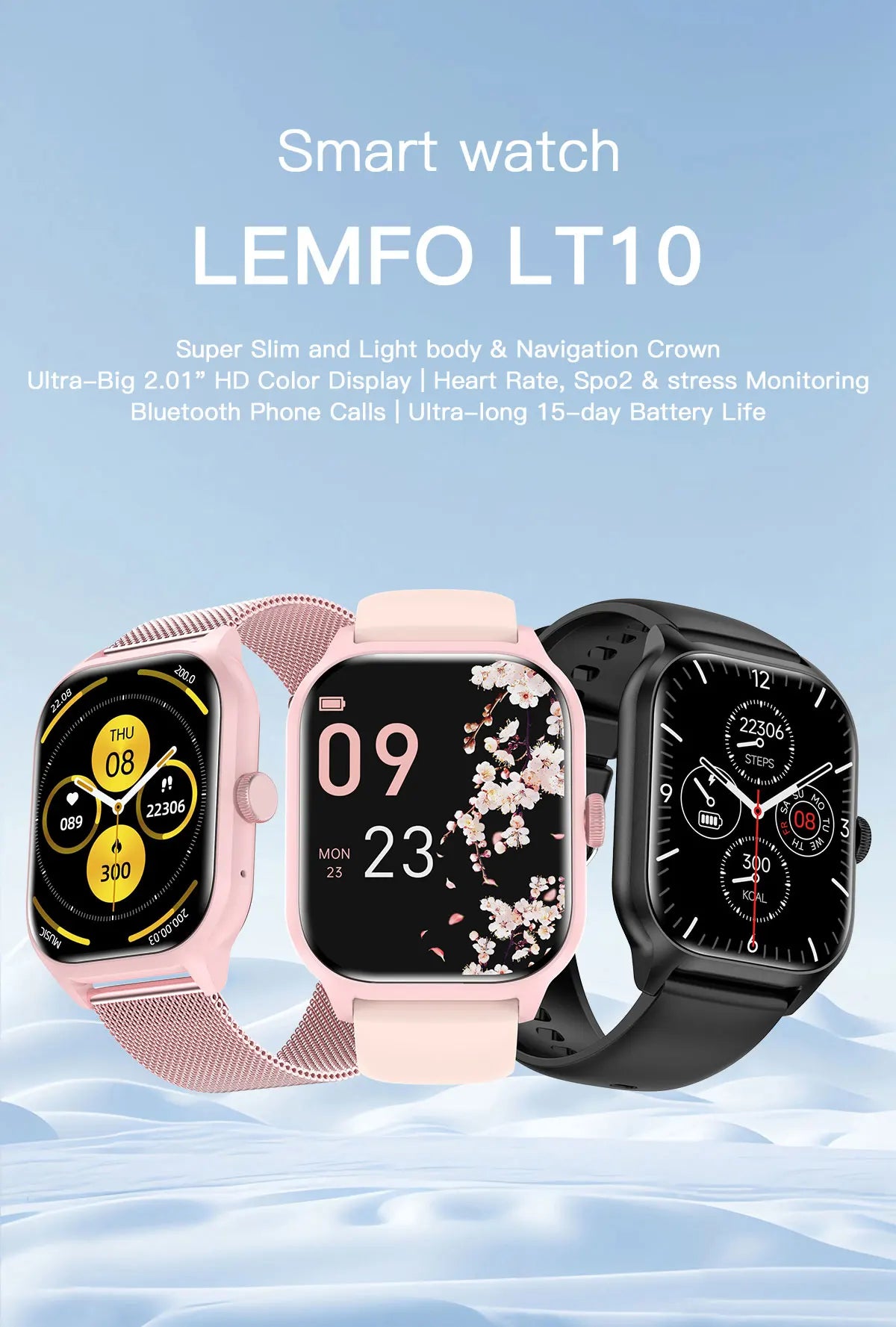 LEMFO LT10 2024 Smartwatch