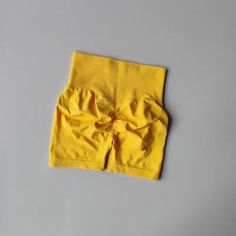 Women’s Summer High-Waist Push-Up Yoga Shorts