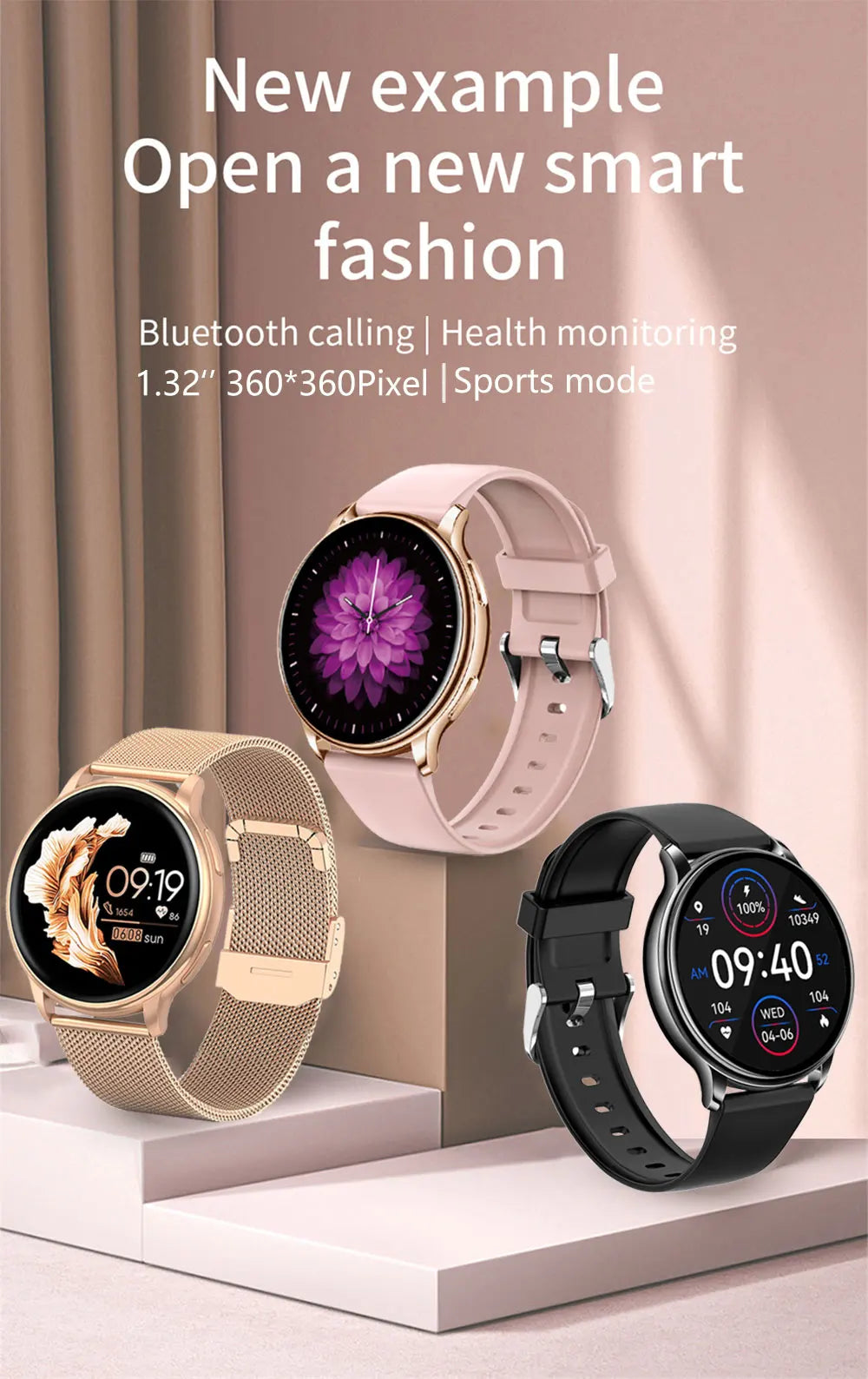 MEVADEN Y22 Bluetooth Call Smartwatch