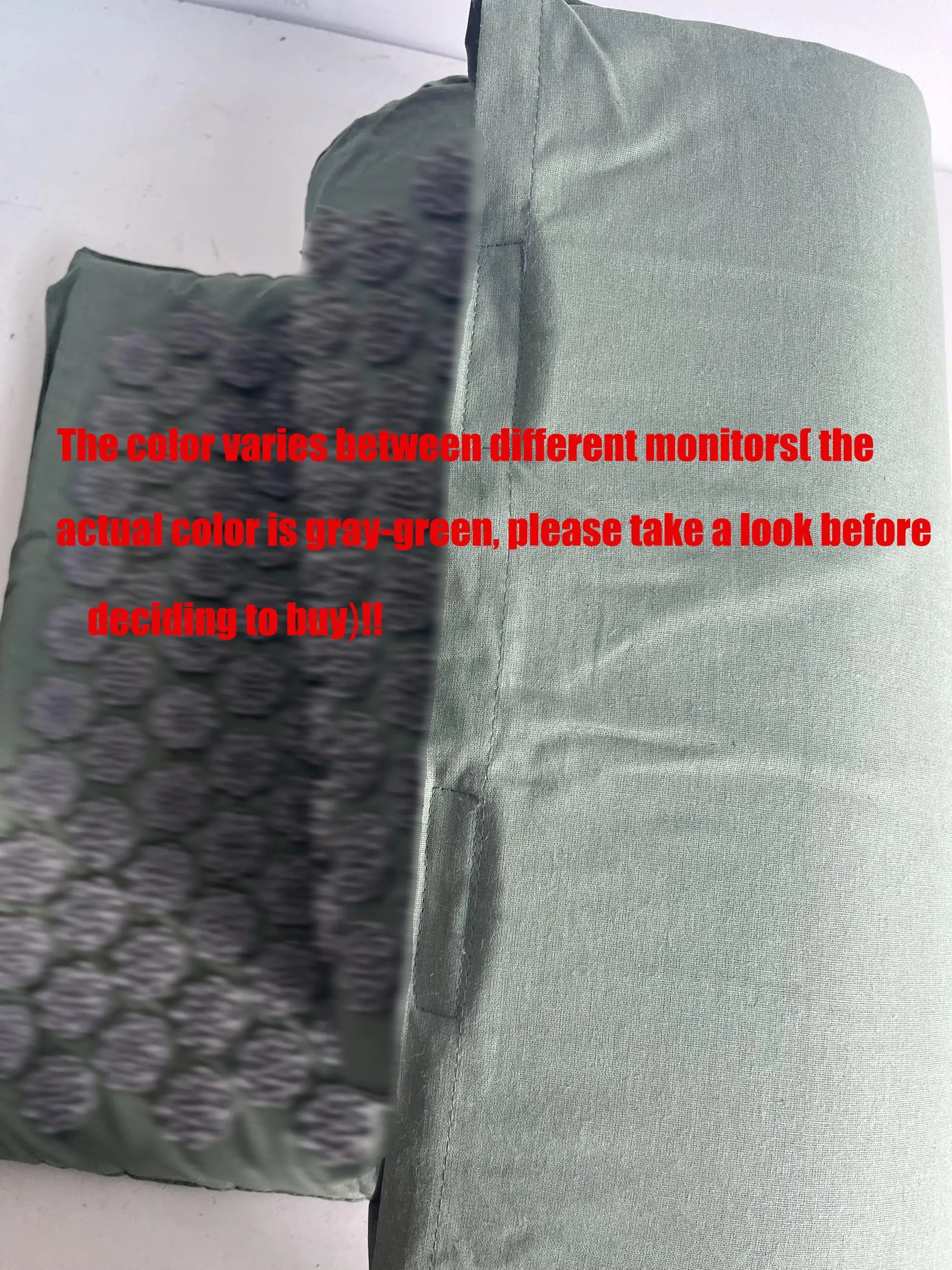 Acupressure Yoga Mat with Kuznetsov Applicator & Spike Cushion