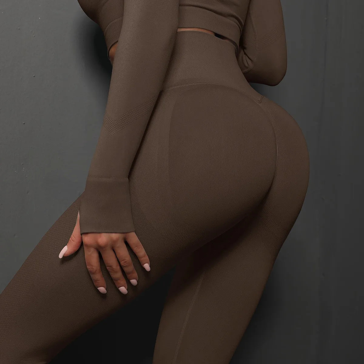 Women’s High Waist Seamless Push-Up Yoga Leggings