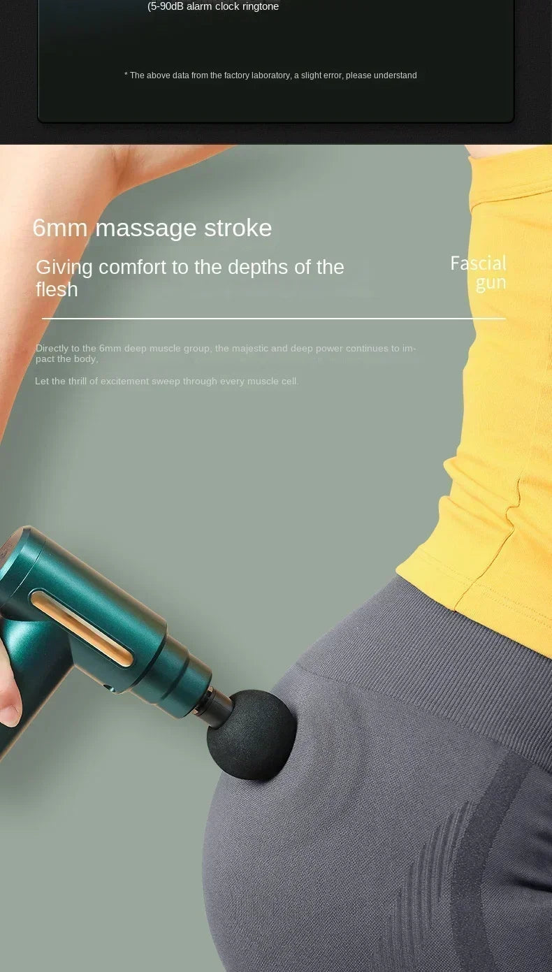 USB Mini Massage Gun for Muscle Relaxation