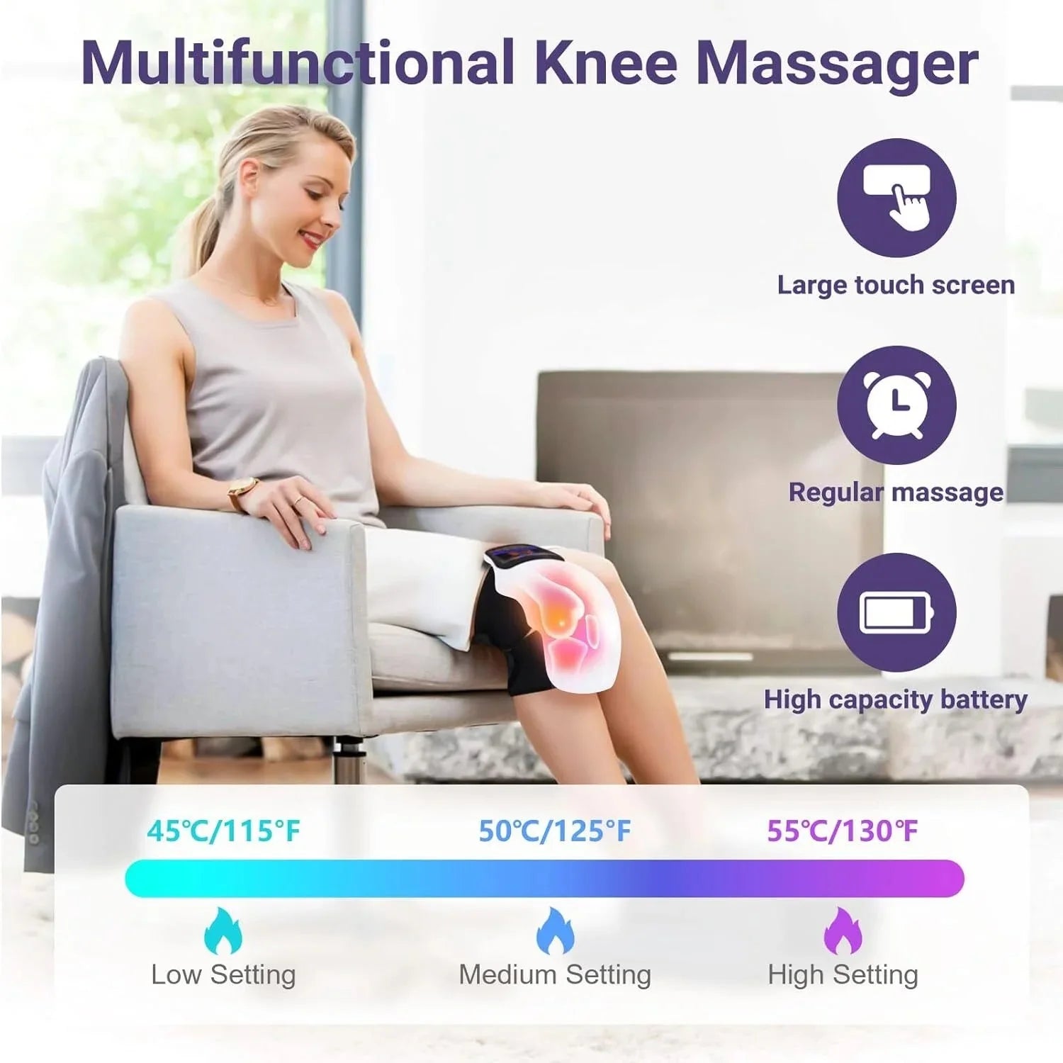 Electric Infrared Knee Massager