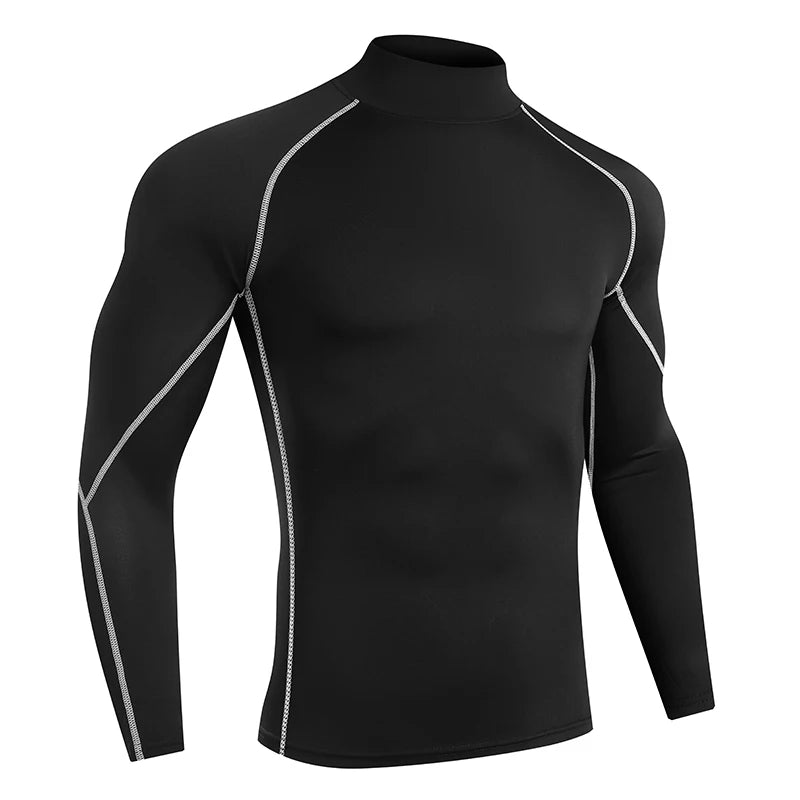 Men’s Quick-Dry Long Sleeve Compression Shirt