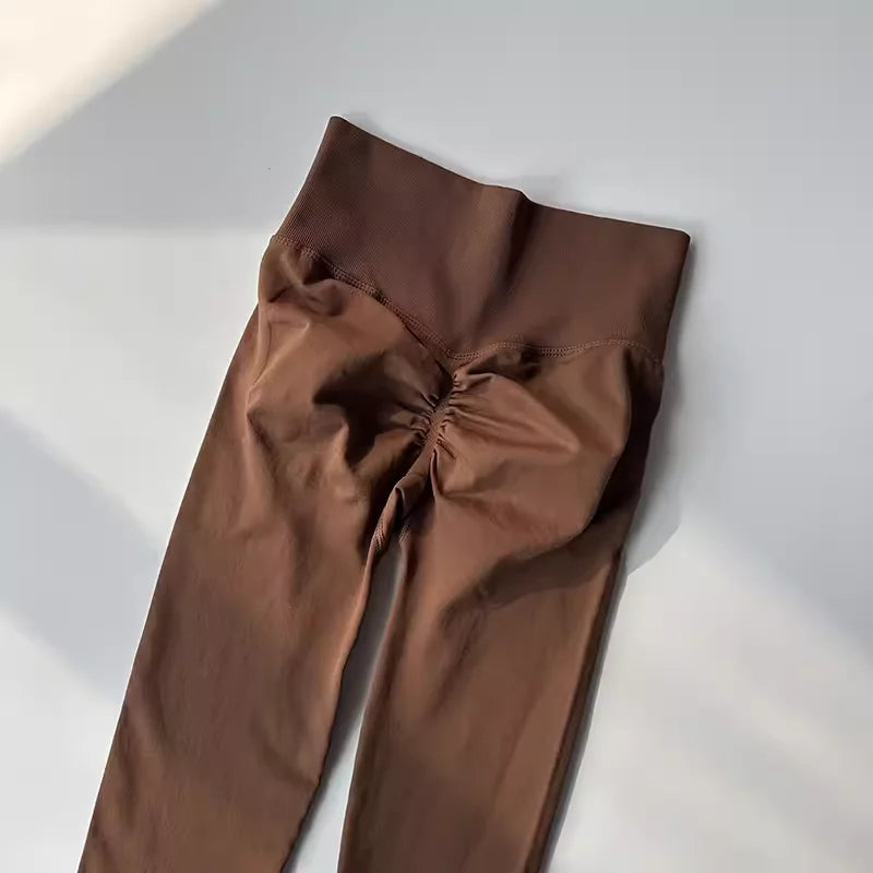 Women’s High Waist Seamless Push-Up Yoga Leggings