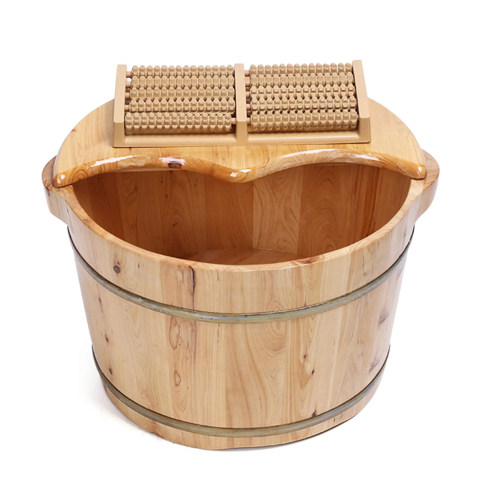 Cedar Wood Foot Bath Tub Set
