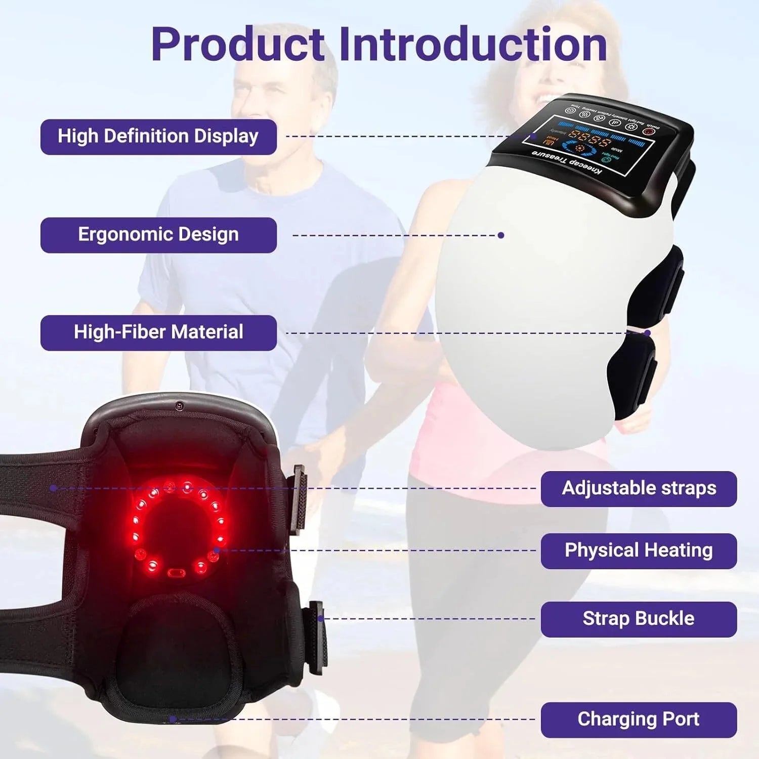 Electric Infrared Knee Massager