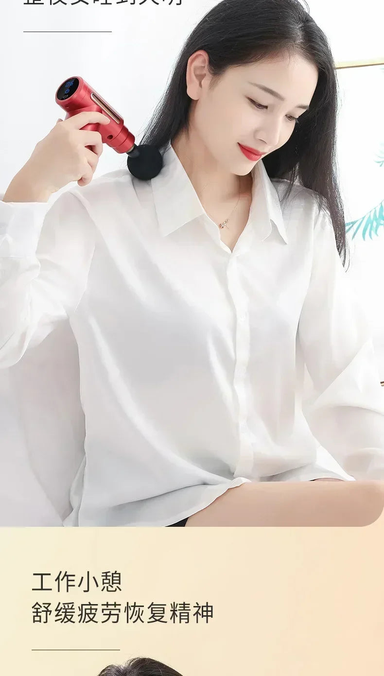 USB Mini Massage Gun for Muscle Relaxation