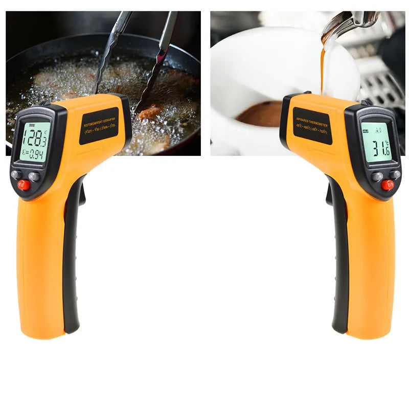 Digital Infrared Thermometer Contactless IR Laser Pyrometer