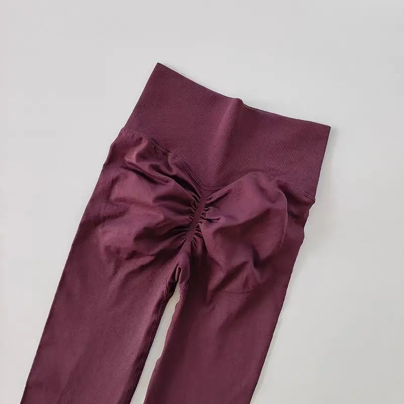 Women’s High Waist Seamless Push-Up Yoga Leggings