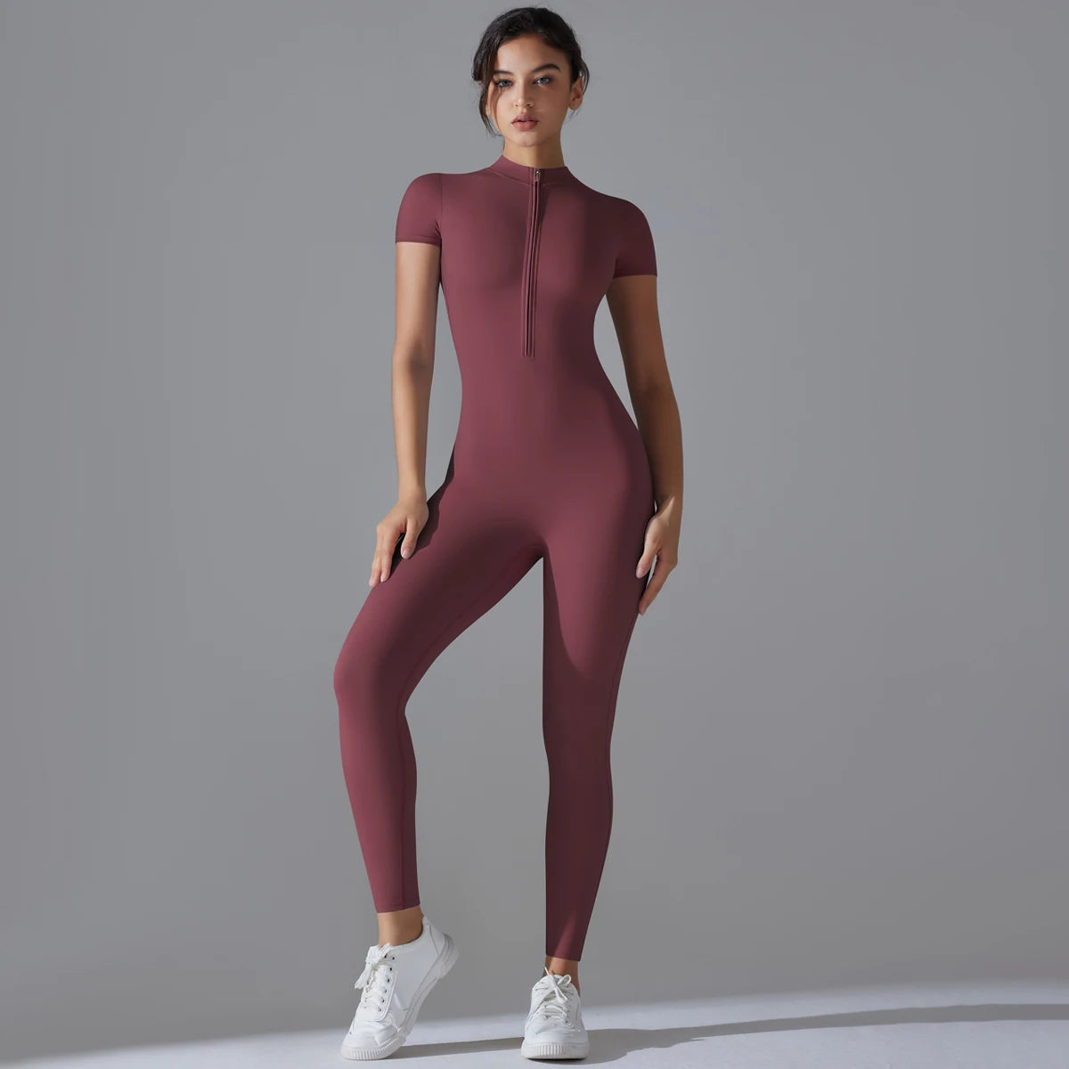 Women’s Breathable Quick-Dry Fitness Bodysuit