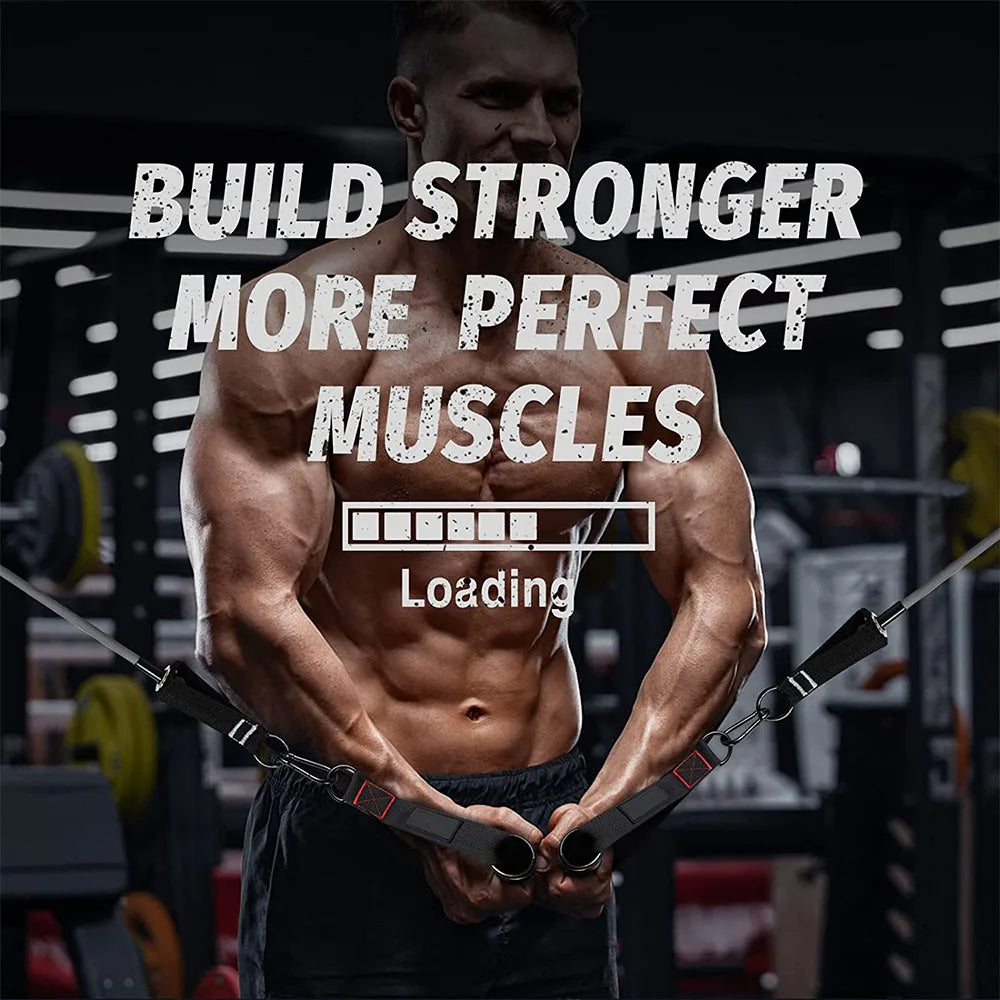 Triceps & Face Pull Rope Handle for Gym