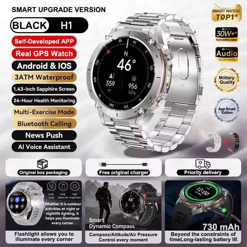 2025 Xiaomi Ultra GPS Smartwatch