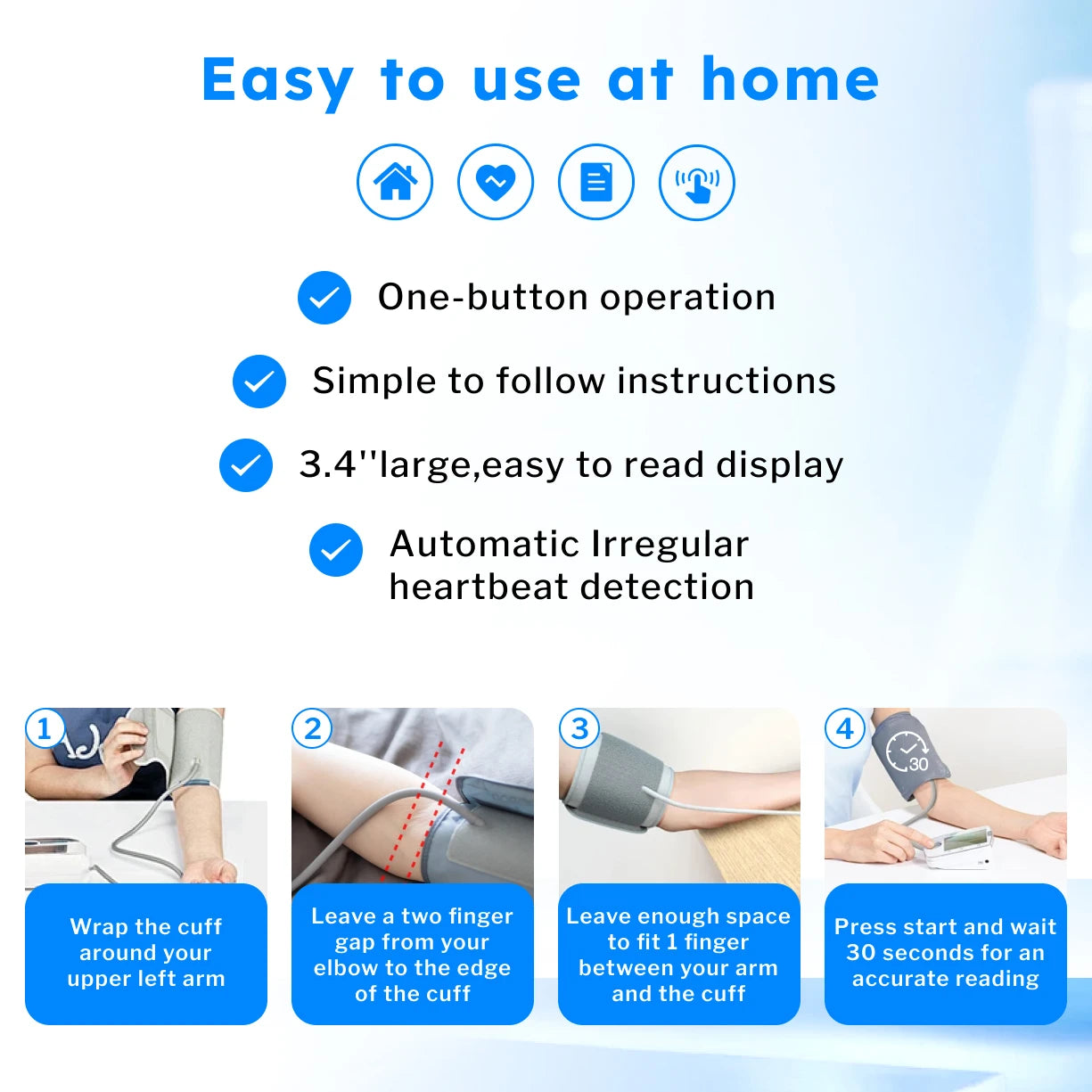 Bioland 2005 Automatic Digital Upper Arm Blood Pressure Monitor