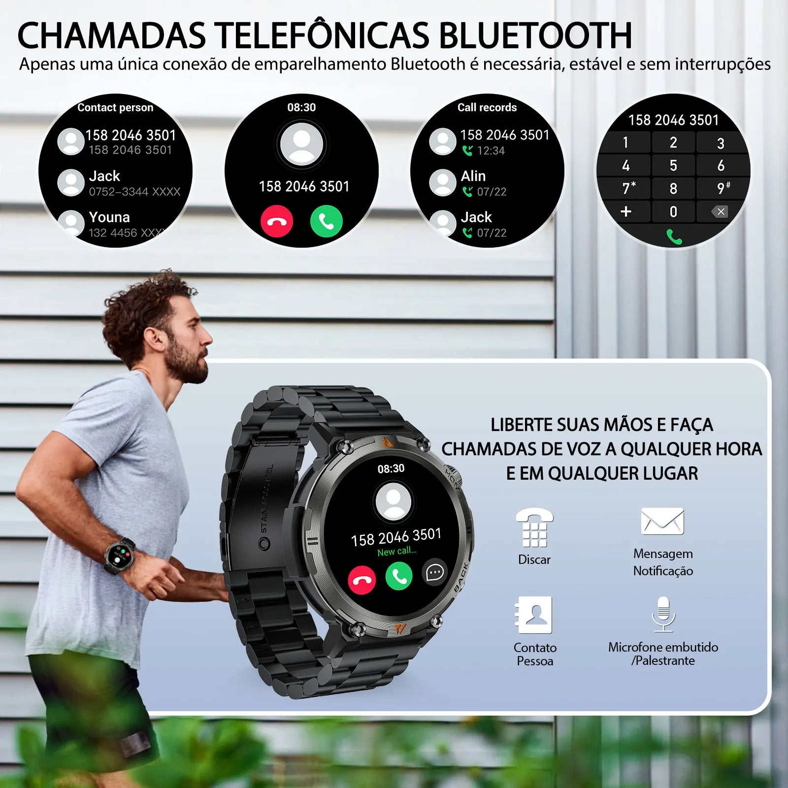 EIGIIS KE3 2024 Bluetooth Call Smartwatch