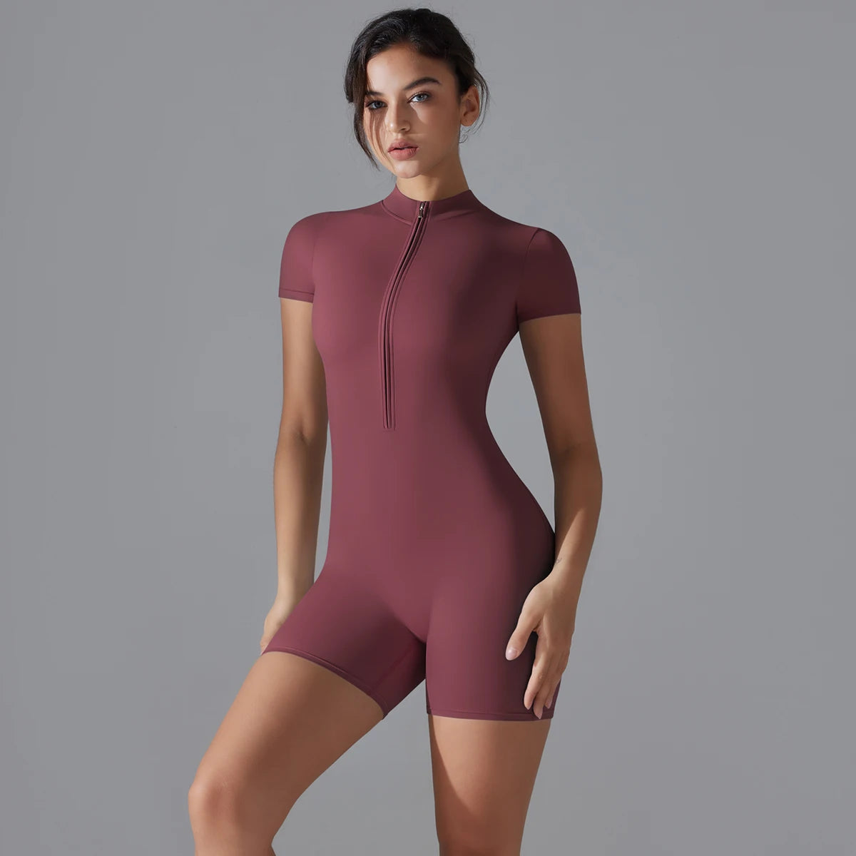 Women’s Breathable Quick-Dry Fitness Bodysuit