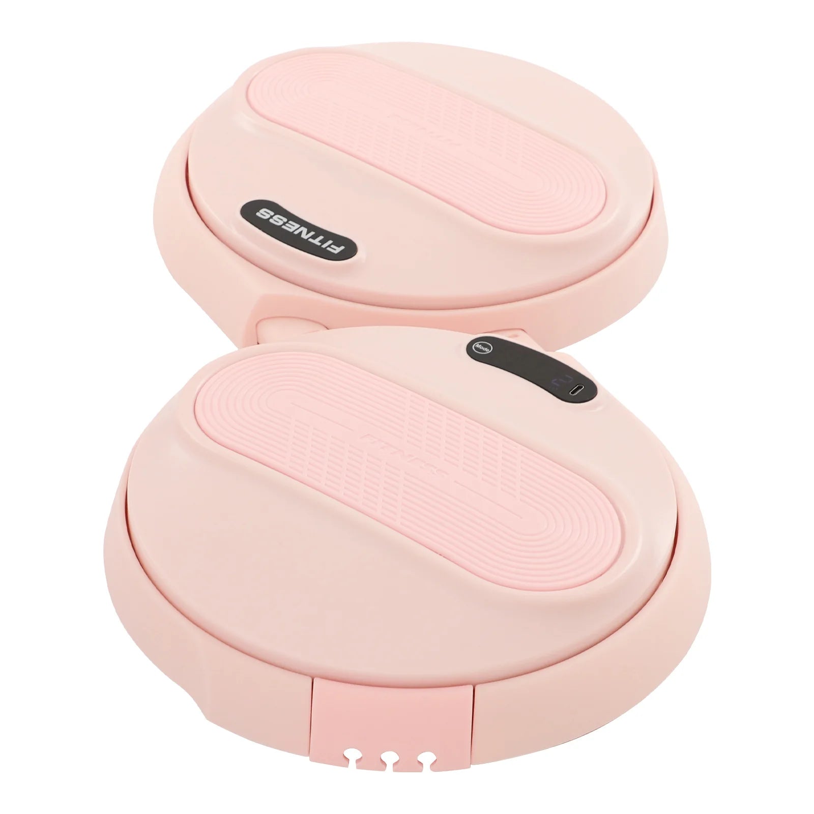 Waist Twisting Fitness Board with Elastic Tension Ropes