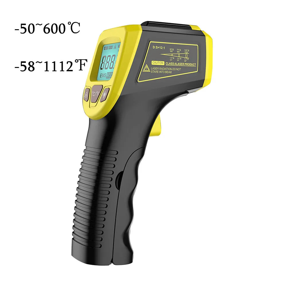 Digital Infrared Thermometer Contactless IR Laser Pyrometer
