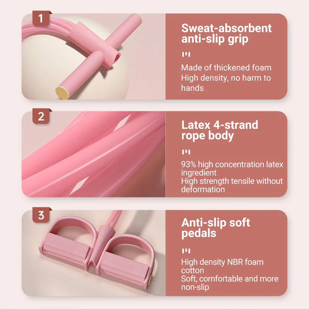 6-Tube Resistance Band Set