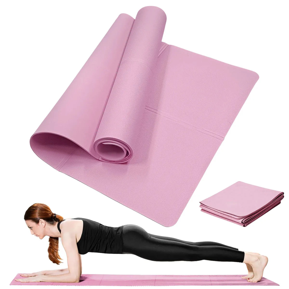 4mm EVA Anti-Slip Yoga Mat – Fitness Mat for Yoga & Pilates