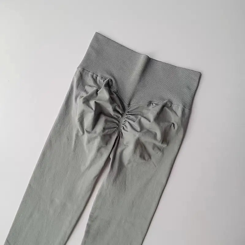 Women’s High Waist Seamless Push-Up Yoga Leggings