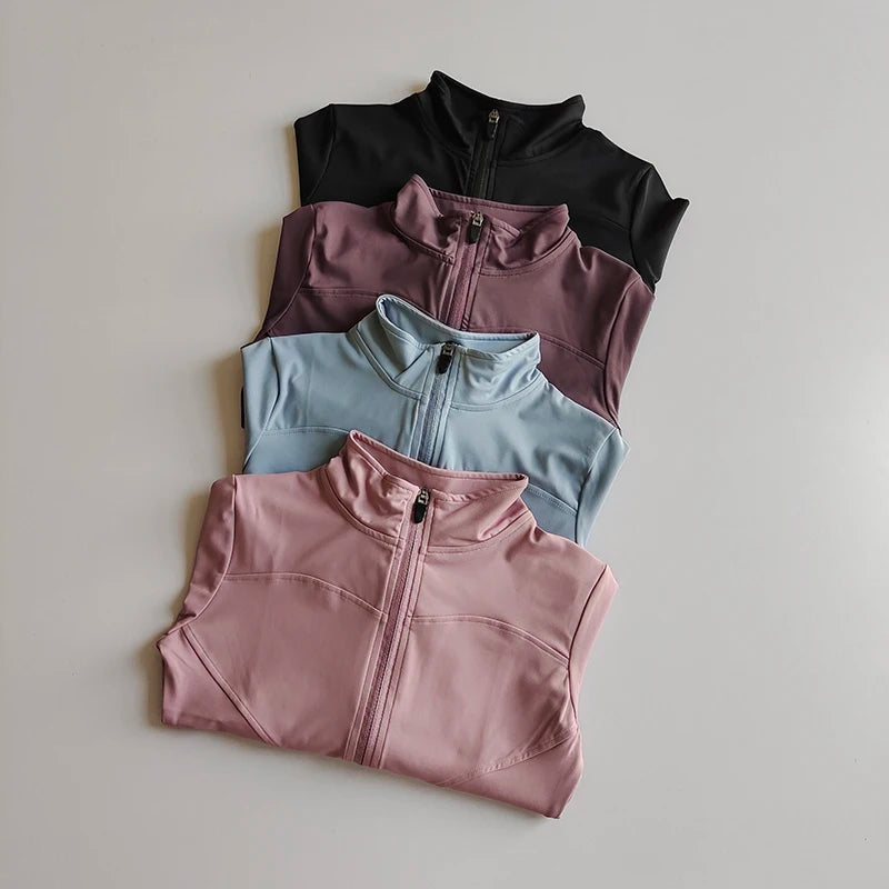 Women’s Outdoor Slim Fit Quick-Dry Zipper Jacket