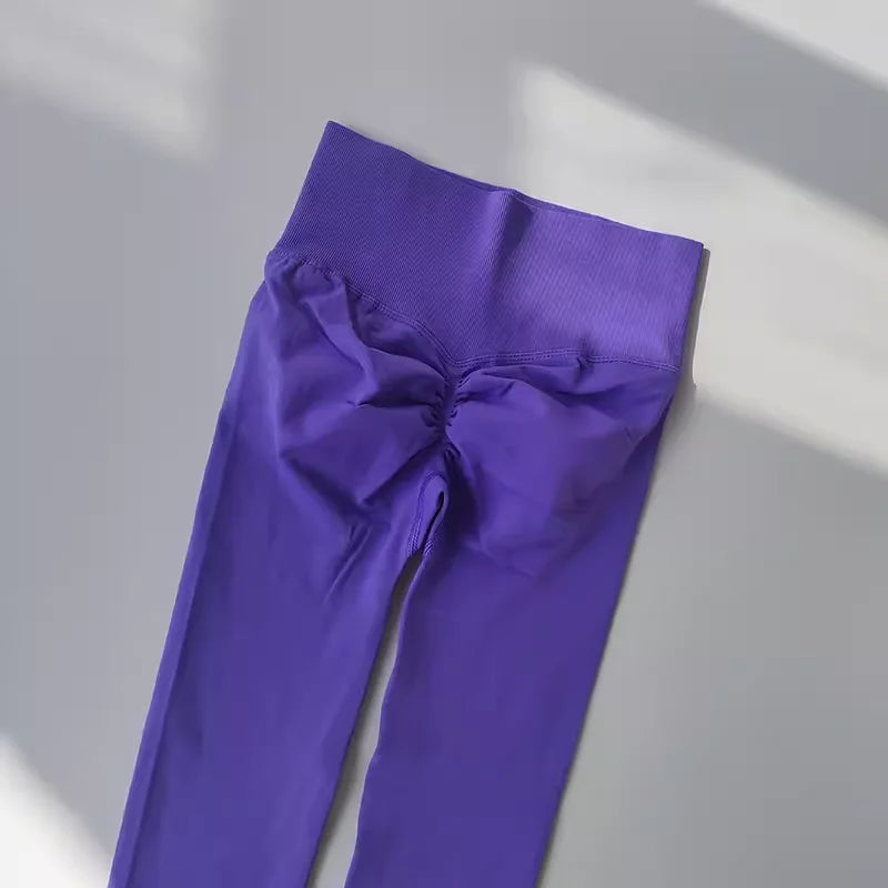 Women’s High Waist Seamless Push-Up Yoga Leggings