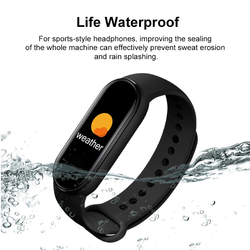 M6 Fitness Smartwatch for Men & Women