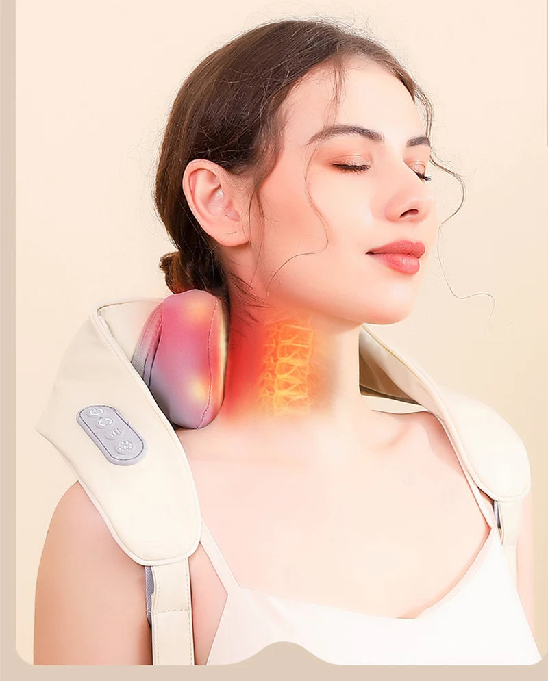 Shiatsu Neck & Shoulder Massager Shawl
