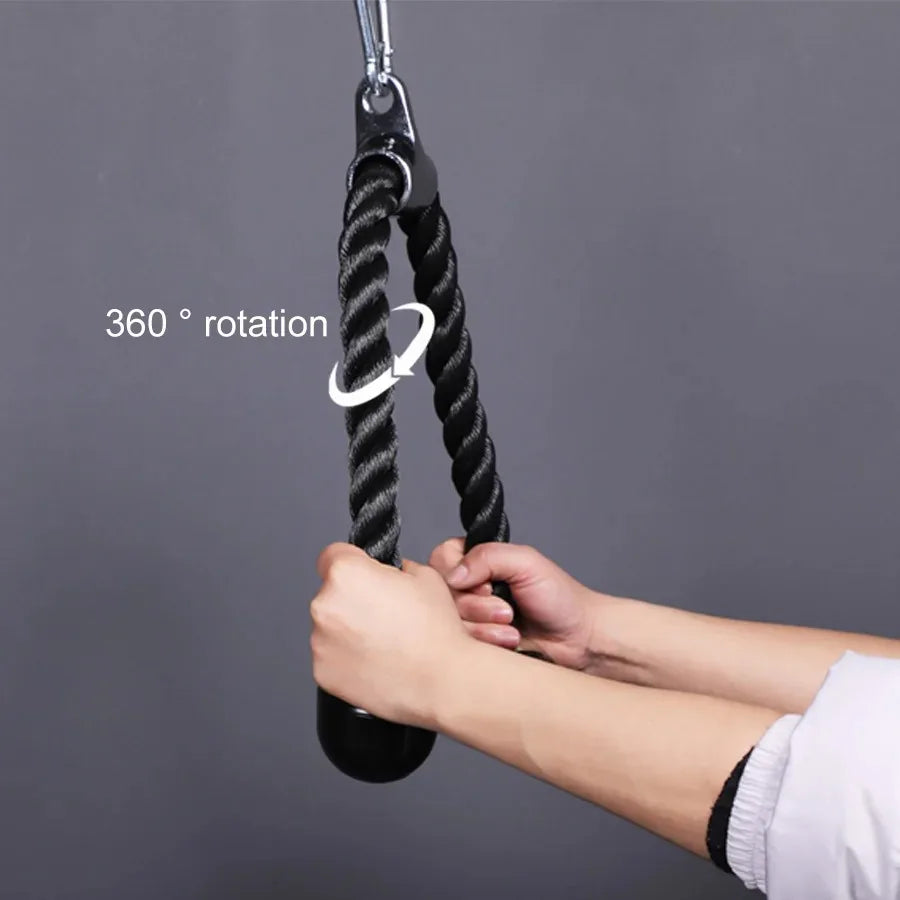Triceps & Face Pull Rope Handle for Gym