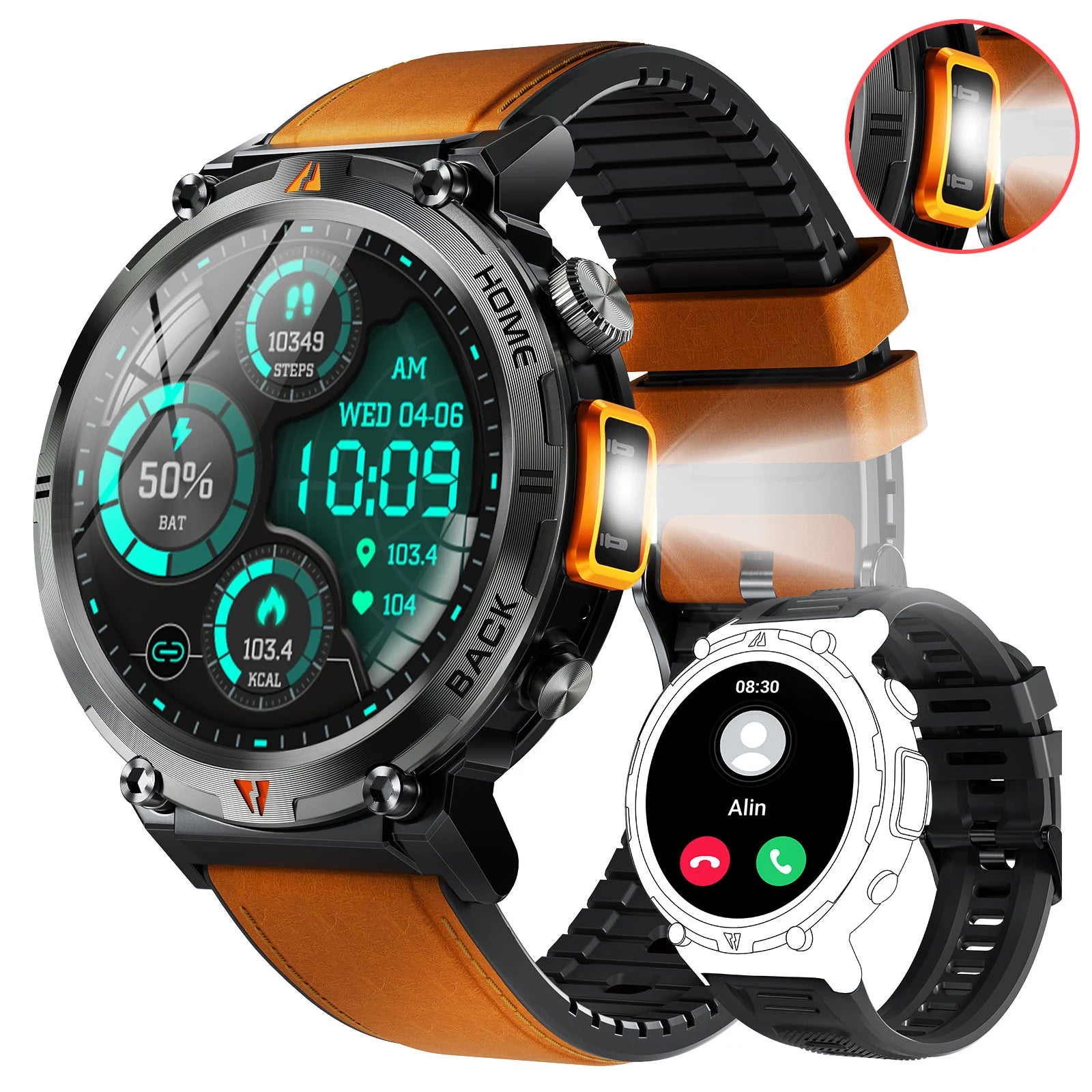 EIGIIS KE3 2024 Bluetooth Call Smartwatch